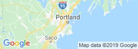 South Portland map